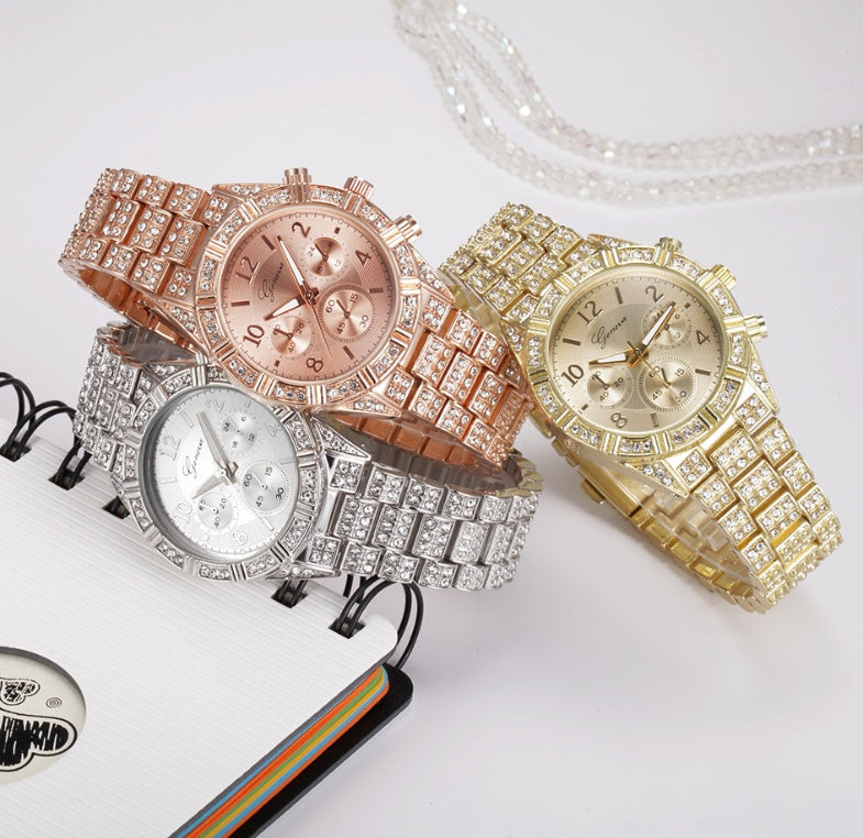 Stainless Steel Watches – Gold, Silver & Rose