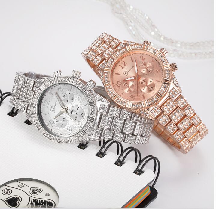 Stainless Steel Watches – Gold, Silver & Rose